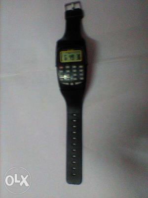 Sonata smart calculator wifi watch,with date and