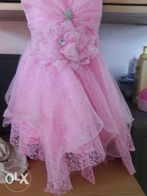 Unused pink fairy dress for girl of 3/4 years...