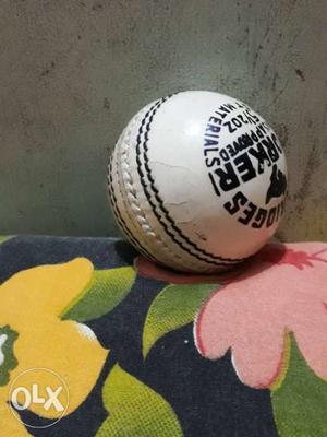 White And Black Cricket Ball