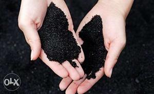 Black sugar sand for fish aquarium 5 kg