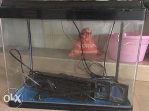 Imported fish tank. 50x40x30 cm with motor,