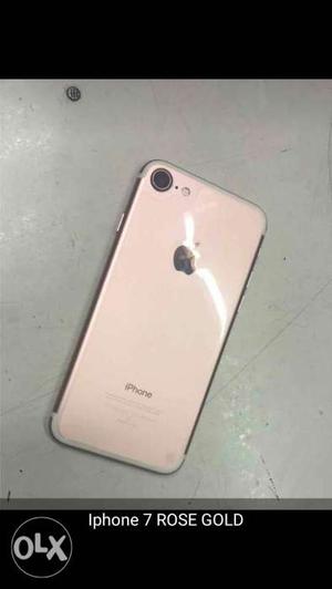 Iphone-7 Colour rose gold 32gb