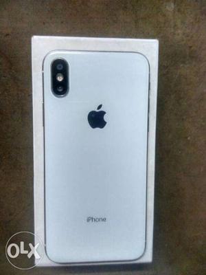 Iphone X 256gb With backcover and Charger