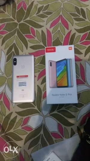 MI note 5 pro gold 4GB / 64GB 1 month old very
