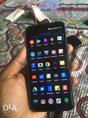 One plus 5t... 4 months old.. perfect condition and a brand