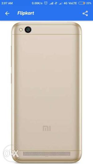 Redmi 5A Grey & Gold colour 2GB Ram & 16 GB