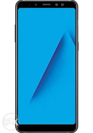 Samsung A8+ Not at all used Silled piece mobile
