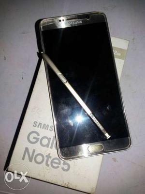 Samsung galaxy note 5 excellent condition with