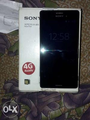 Sony Xperia m4 4g A1 condition with charger bill