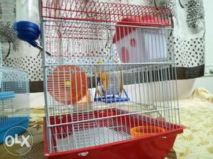 Used hamster cage, has all the accessories.