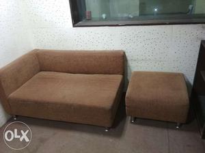 2sitter sofa with 1sitter stool