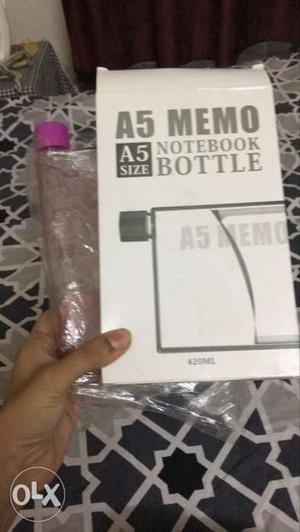 A5 Memo Notebook Bottle Box