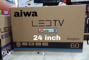 Aiwa LED TV 24- inch Frsh lot with one year warranty