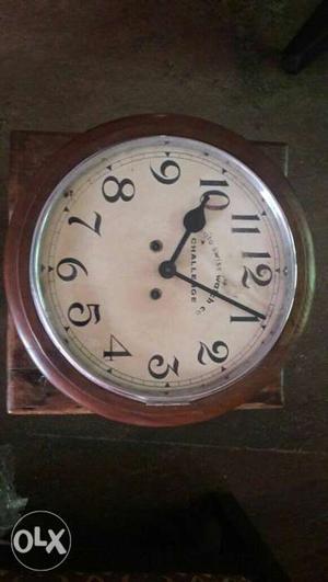 Antique Anglo Swiss wall clock good working condition
