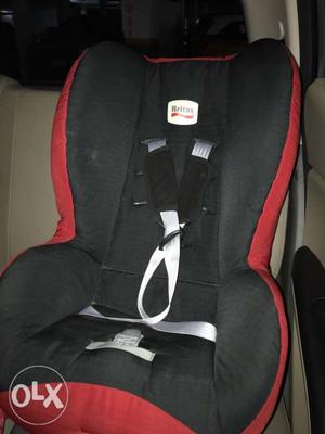 Black And Red Car Seat Carrier