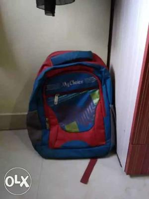 Blue And Red My Choice Backpack