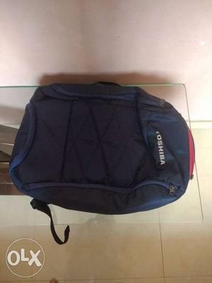Dark-blue Toshiba Backpack