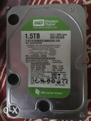 Green Western Digital HDD