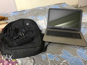 HP Laptop with bag and charger in good condition