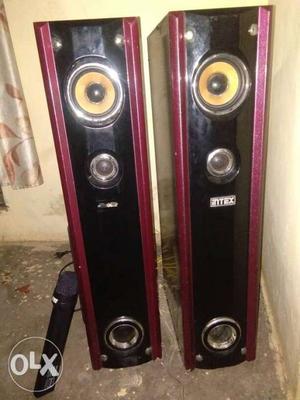 Intex woofer home theatre Tower with remote good
