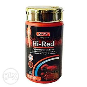 Taiyo Hi-Red For Flowerhorn (100 G) Genuine Product.