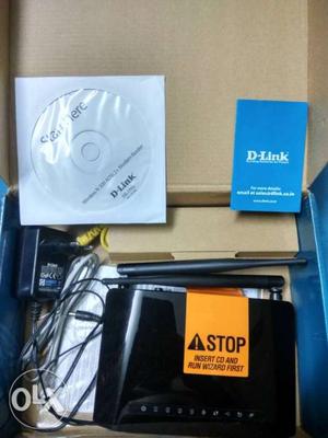 Unused D-Link Wireless N300 ADSL2+ Router (Double Antenna)