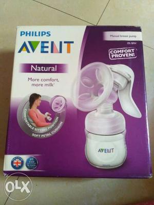 White And Purple Philips Avent Bottle Warmer Box