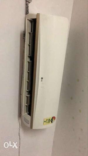 White LG Split-type AC Unit