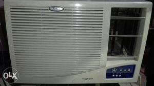 White Whirlpool Window-type Air conditioner