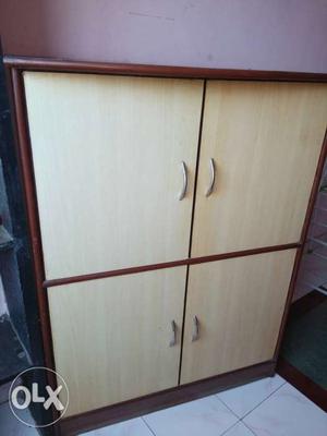 Wooden cupboard in excellent condition size. 4×3ft