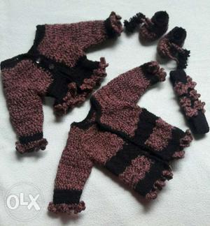 Wool baby outfits