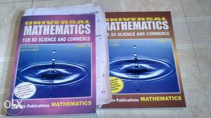 12Th STD Maths Books For Preparation Of Board