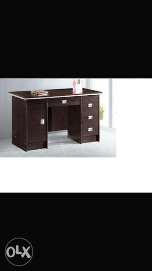 6 Drawer plus key board holder office table