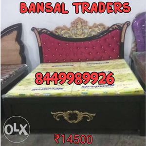 Brand new king size luxurious double bed...Bansal traders