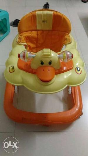 Branded (Babyhug)and almost new baby walker, hardly used