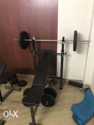 Complete home gym with All