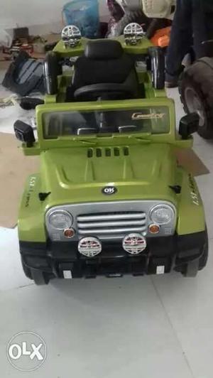 Green Ride-on Toy SUV