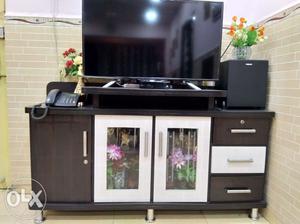 LED TV Stand (Particle Plywood) Good in