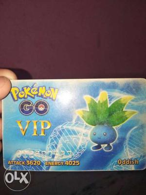 Pokemon Go VIP Card