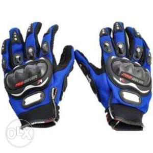 Pro-Biker Motorcycle Gloves Size-L