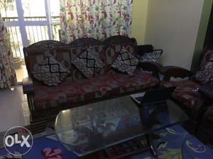 Pure Teak Wood Sofa in excellent condition for Sell