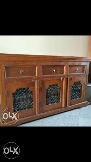 Pure sheesham wood sideboard cabinet /tv unit