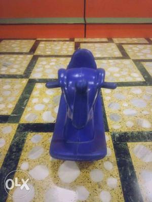 Purple Plastic Rocking Horse