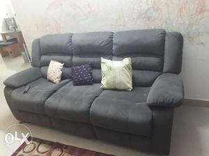 Recliner fabric 3 plus 2 for sale