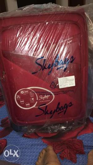 Red Skybag Luggage Bag