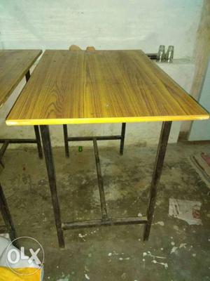 Table with strong plywood and each table is for