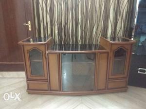 Teak Console very solid built. very heavy and