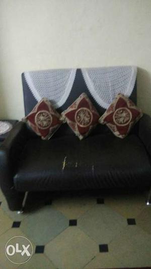 Teak Wood Sofa Set in near perfect condition 2