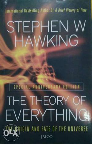 The Theory Of Everything By Stephen W. Hawking Book