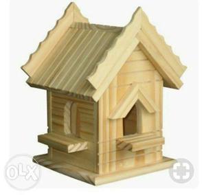 Wooden show piece a beautiful house you can
